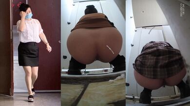 厕拍达人商业广场女厕，固定机位全景偸拍多位少女少妇熟女大小便，同步露脸，各种浑圆大屁股